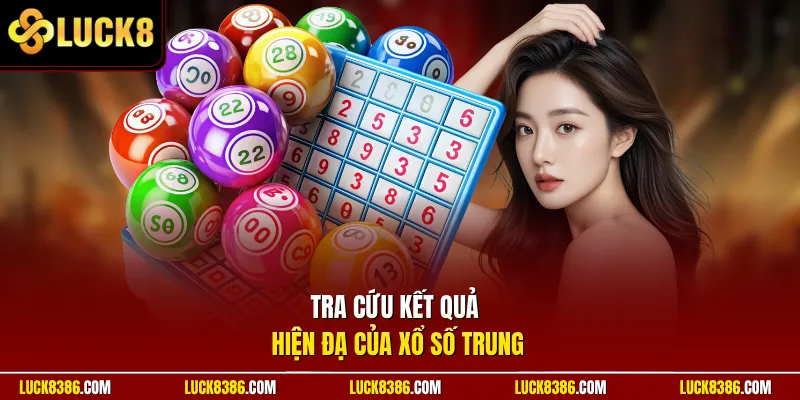 Tra cứu kết quả hiện đạ của xổ số Trung